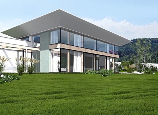 vizualizace rodinného domu - architektura