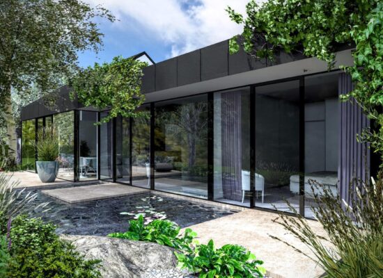 vizualizace rodinného domu - architektura