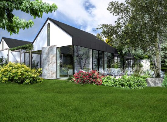 vizualizace rodinného domu - architektura
